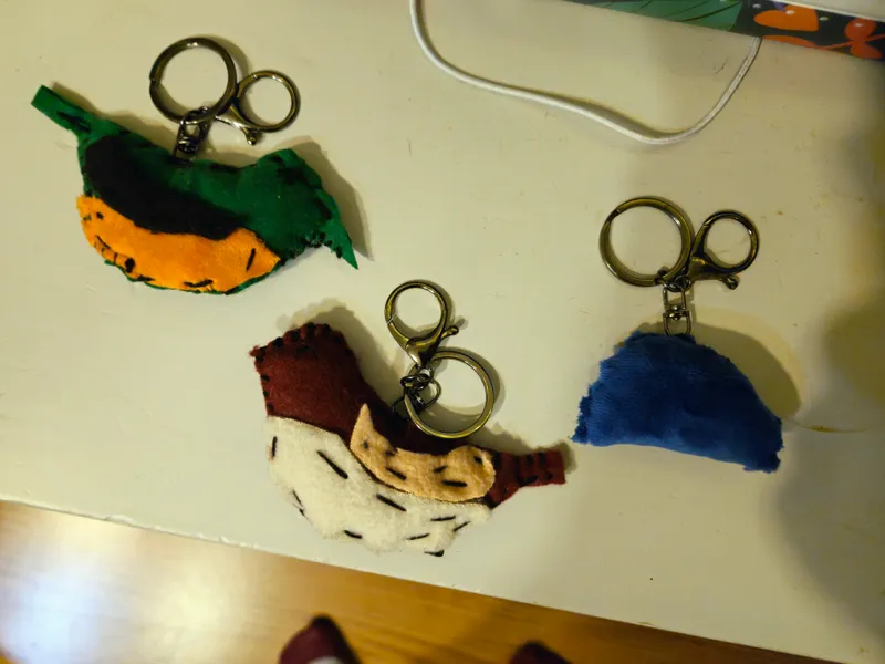 Praca kursanta tkanka studio