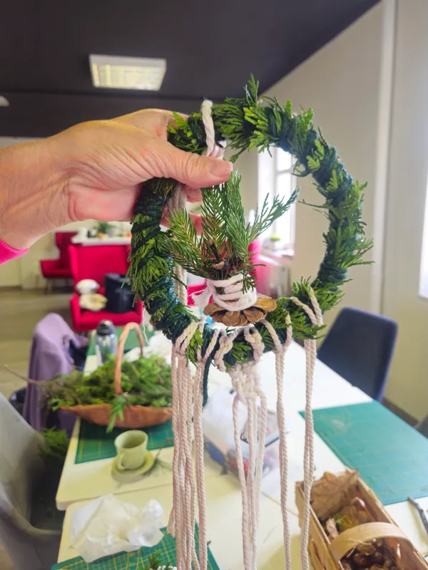 Praca kursanta tkanka studio