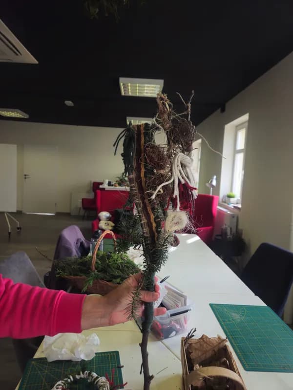 Praca kursanta tkanka studio