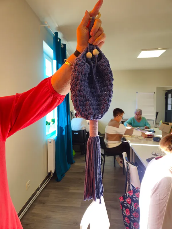 Praca kursanta tkanka studio